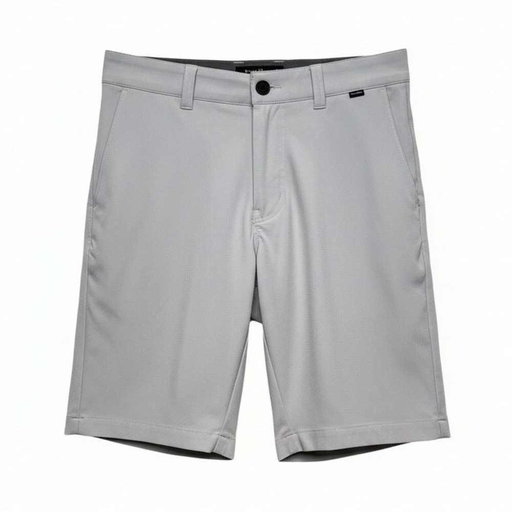 TravisMathew Mens Grey Golf Shorts Performance Tech Casual Size 32